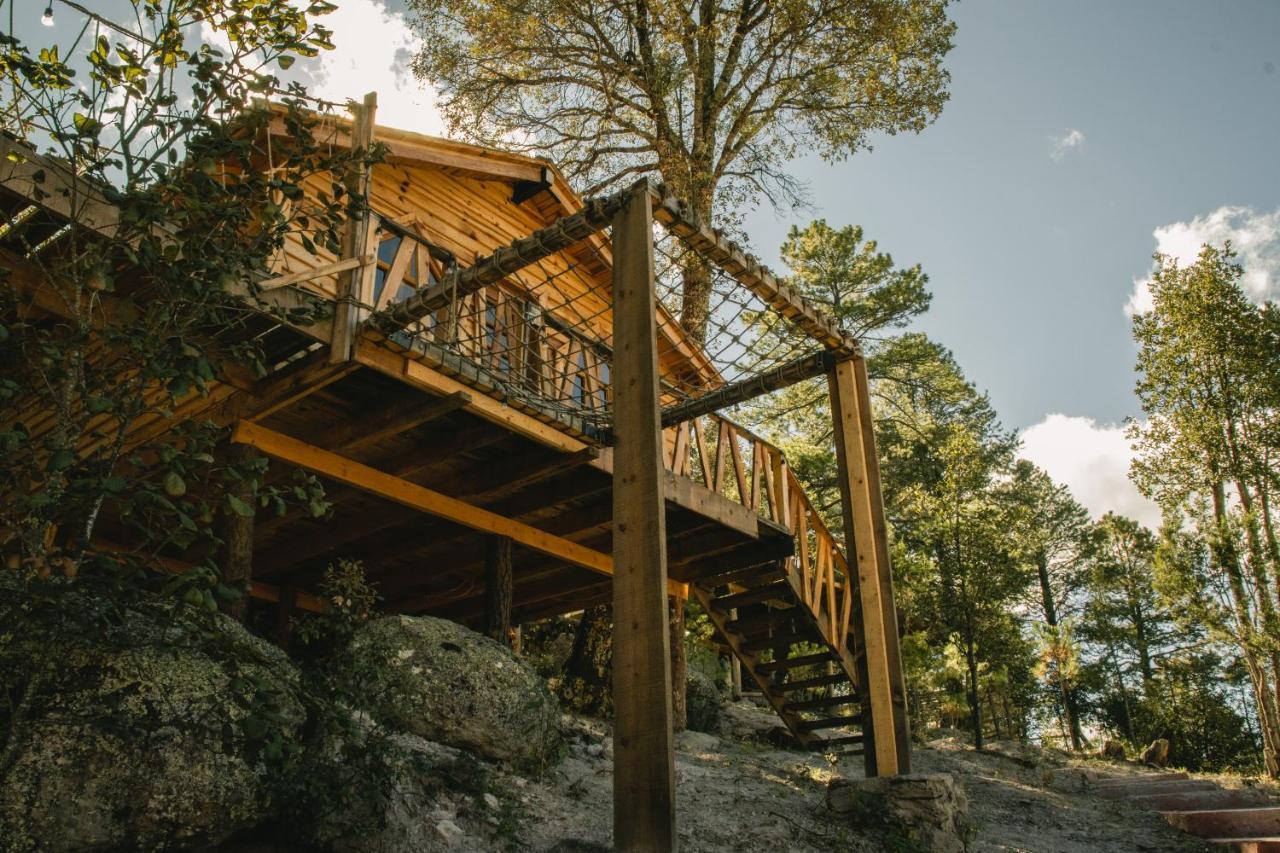 Wooden Inn - Cabanas Boutique Y Bubble Glamping En Creel Dış mekan fotoğraf