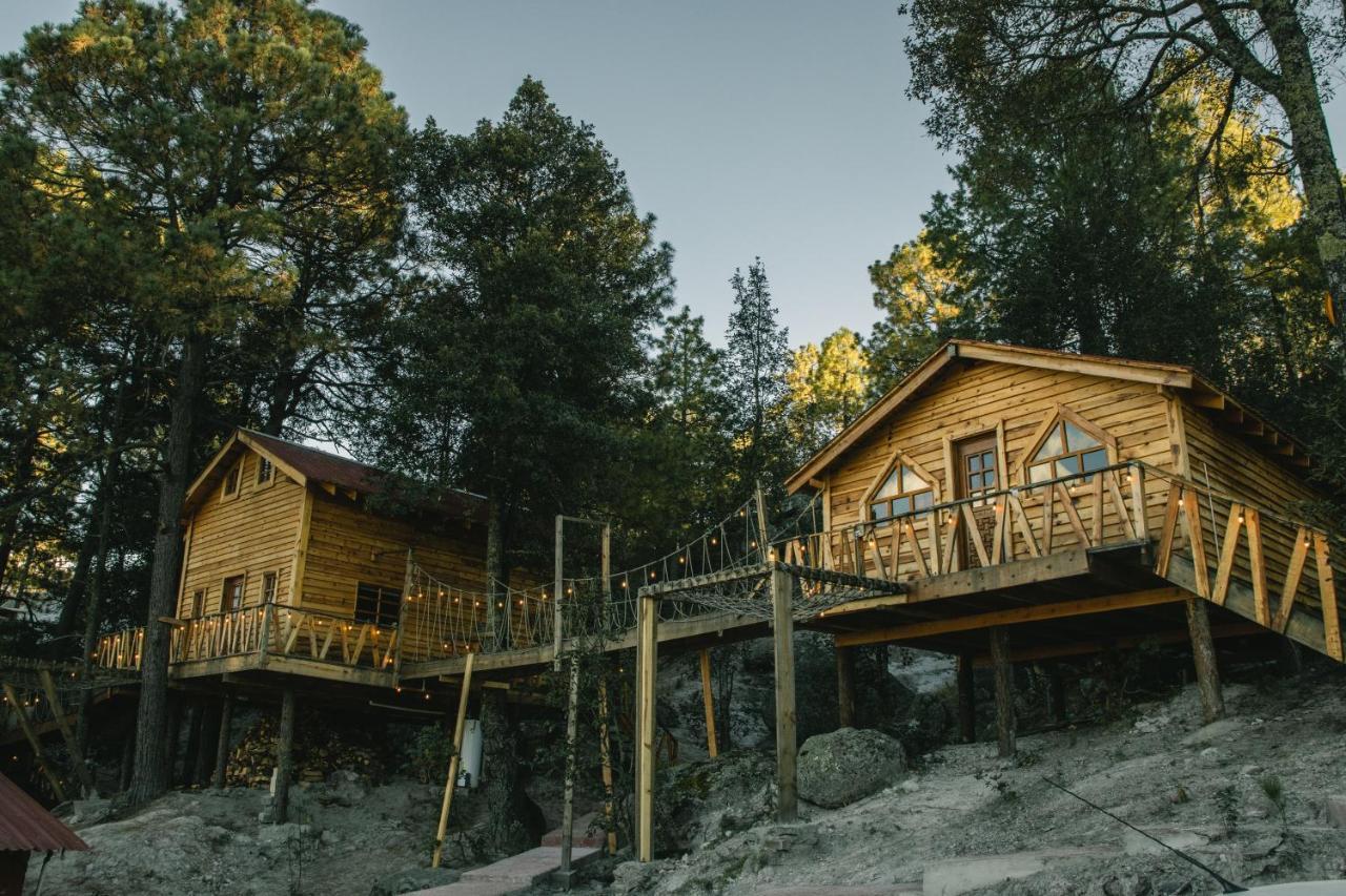 Wooden Inn - Cabanas Boutique Y Bubble Glamping En Creel Dış mekan fotoğraf