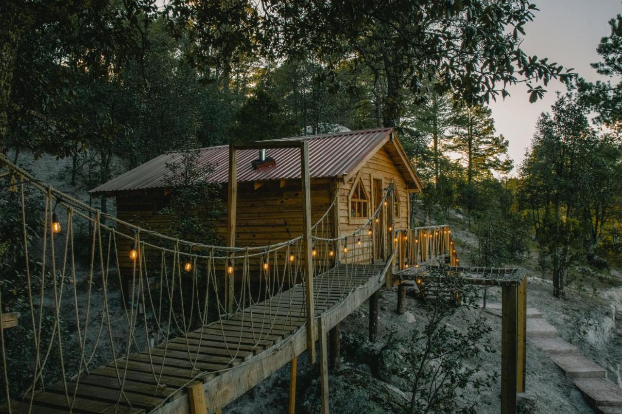 Wooden Inn - Cabanas Boutique Y Bubble Glamping En Creel Dış mekan fotoğraf