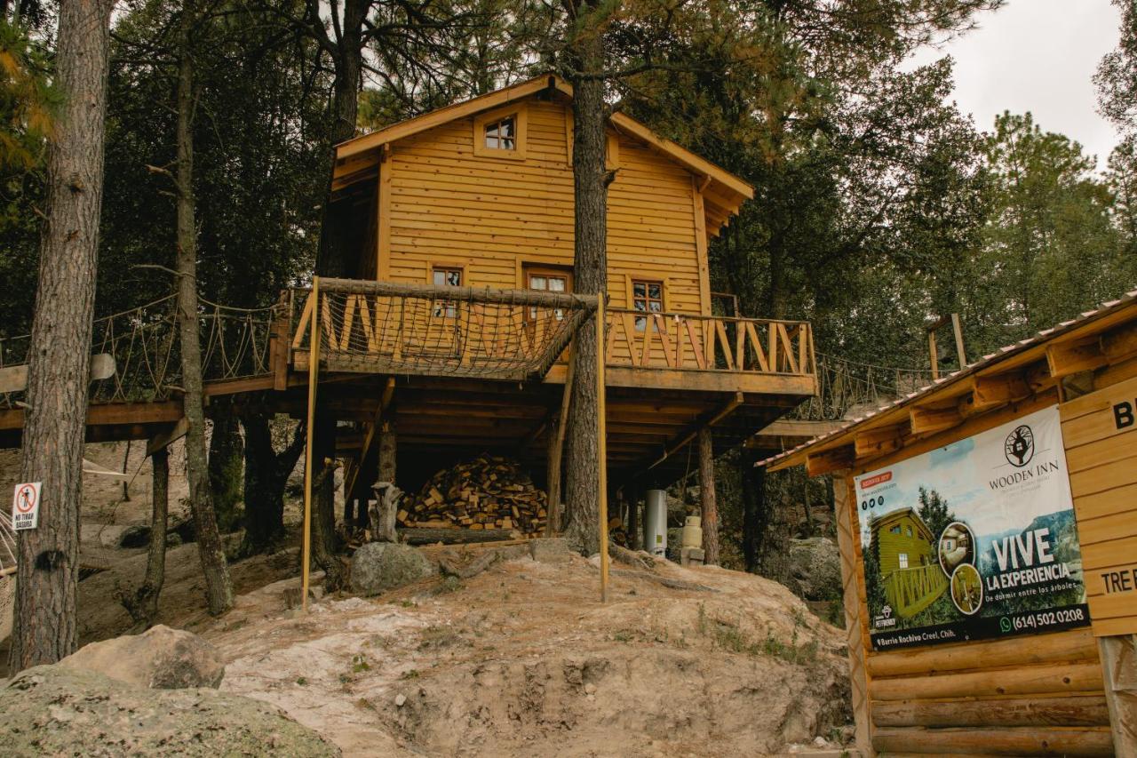 Wooden Inn - Cabanas Boutique Y Bubble Glamping En Creel Dış mekan fotoğraf