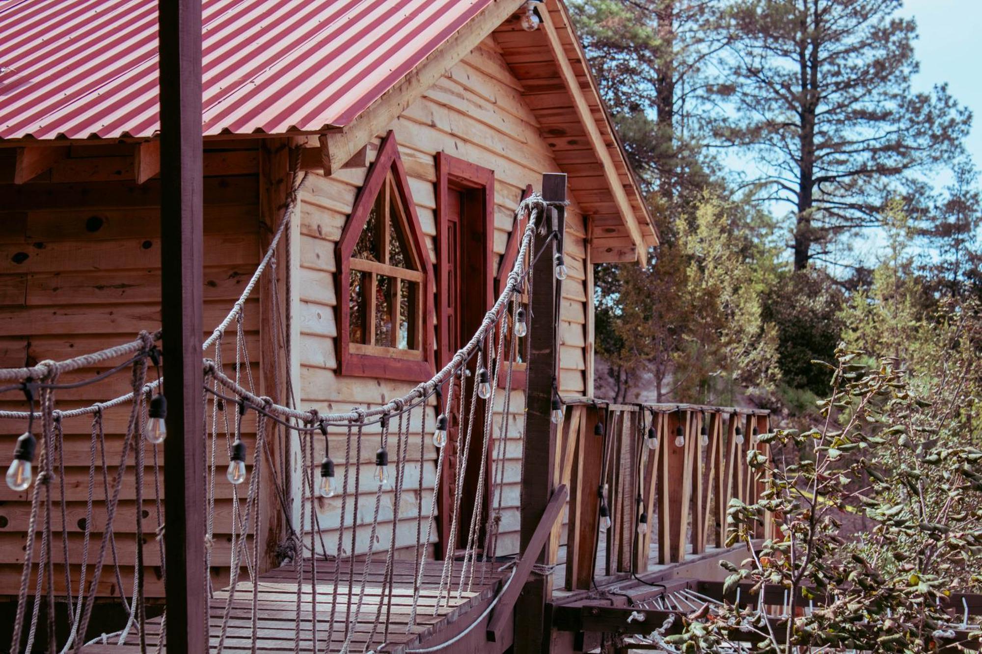 Wooden Inn - Cabanas Boutique Y Bubble Glamping En Creel Dış mekan fotoğraf